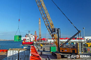 Гусеничный кран Liebherr 250 тонн