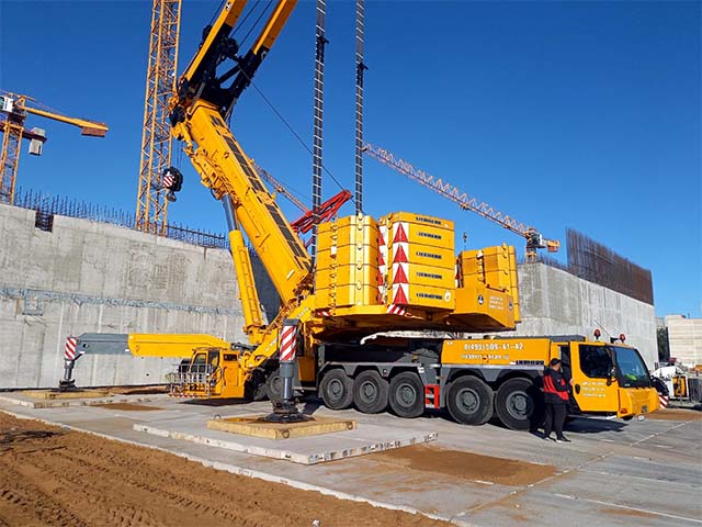 Автокран Liebherr LTM 11200 9.1 1200 тонн